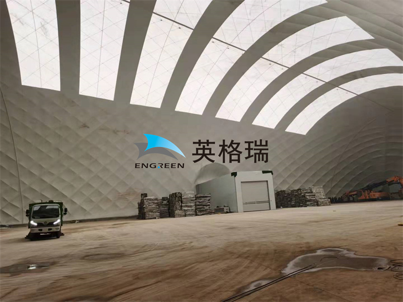 氣膜建筑是適合工廠(chǎng)處理污染物的新型廠(chǎng)房