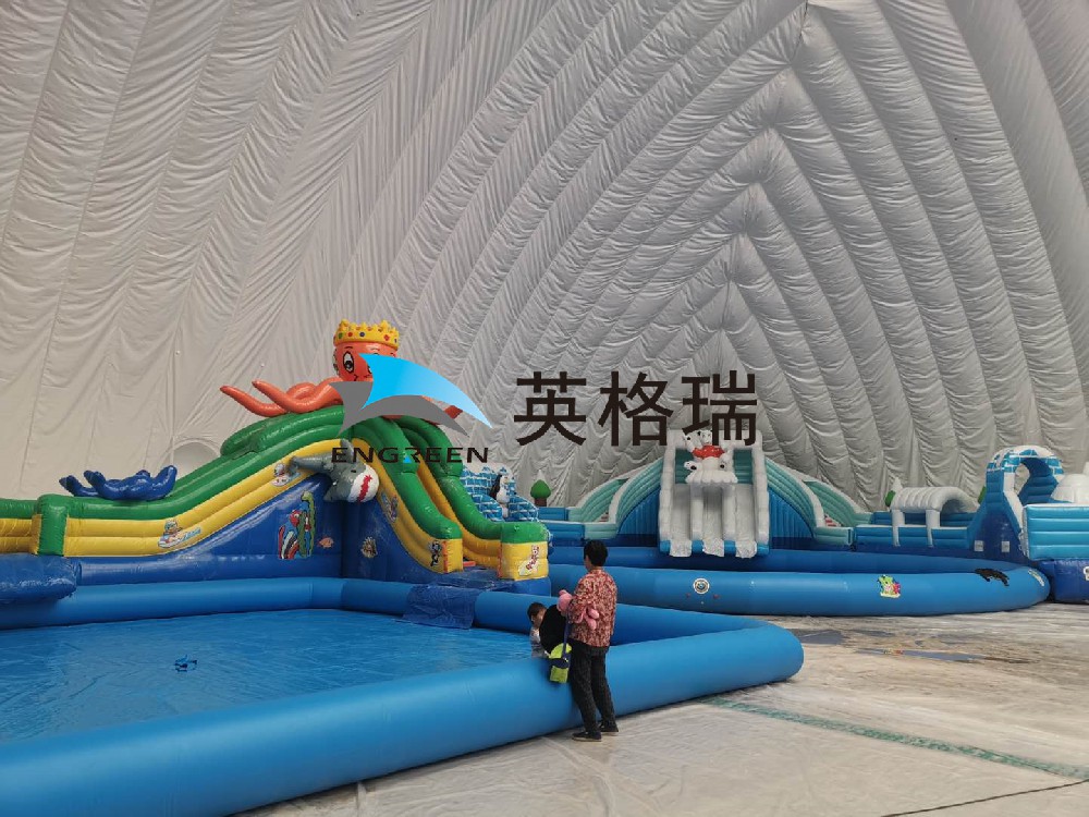 氣膜搭建的室內(nèi)水上樂園，你心動了嗎？