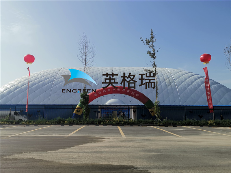 充氣吹起來的氣膜館，耗電量是不是很大呢？